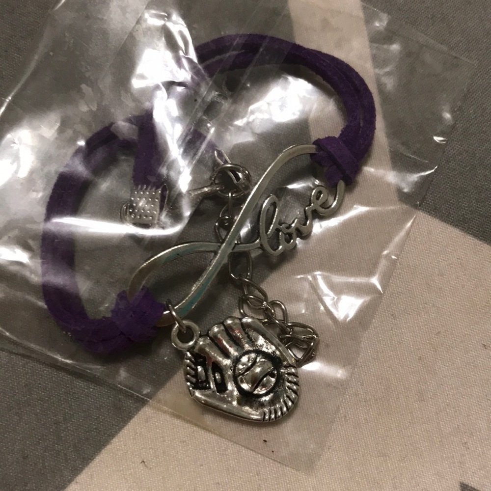 softball bracelet/anklet